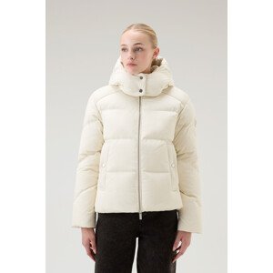 Bunda Woolrich Alsea Short Down Puffer Jacket Biela Xs