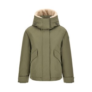 Bunda Woolrich Sherpa Visor Military Parka Šedá M