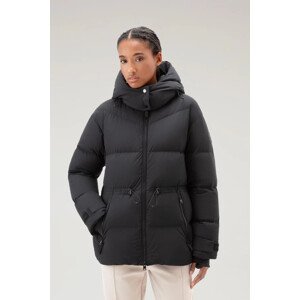 Bunda Woolrich Matt Stretch Puffer Jacket Čierna M