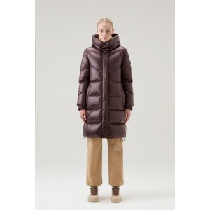 Bunda Woolrich Aliquippa Long Puffer Jacket Hnedá Xs