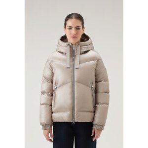 Bunda Woolrich Aliquippa Short Puffer Jacket Hnedá S