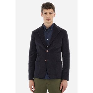 Sako La Martina Man Blazer Corduroy Modrá 48