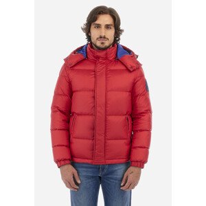 Bunda La Martina Man Outdoor Iridiscent Nylon Červená 4Xl