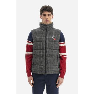 Vesta La Martina Man Vest Fancy Felt Čierna Xl