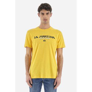 Tričko La Martina Man T-Shirt S/S Jersey Žltá 4Xl