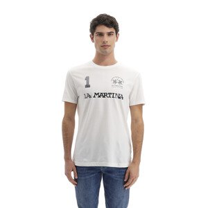 Tričko La Martina Man T-Shirt Jersey Biela M