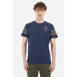 Tričko La Martina Man T-Shirt S/S Jersey Modrá Xl