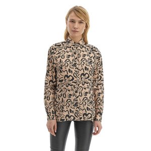 Košeľa La Martina Woman Shirt L/S Printed Poplin Ružová 1