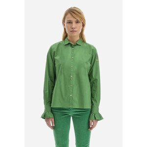 Košeľa La Martina Woman Shirt L/S Poplin Zelená 5