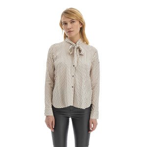 Košeľa La Martina Woman Shirt L/S Printed Poplin Biela 3