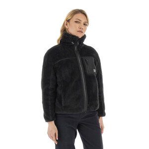 Mikina La Martina Woman Fleece Full Zip Light Cu Čierna 1