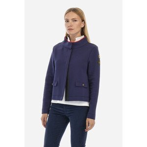 Mikina La Martina Woman Fleece Double Jersey Scu Modrá 6