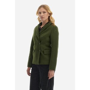 Sako La Martina Woman Jacket Knitted Heavy Fel Zelená 42