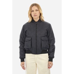 Bunda La Martina Woman Bomber Outdoor Jaquard S Čierna 1