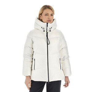 Bunda La Martina Woman Outdoor Iridiscent Nylon Biela 1