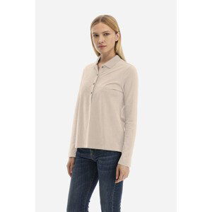 Polokošeľa La Martina Woman Polo L/S Piquet Stretch Hnedá 3