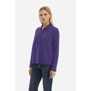 Polokošeľa La Martina Woman Polo L/S Piquet Stretch Hnedá 1