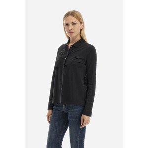 Polokošeľa La Martina Woman Polo L/S Piquet Stretch Čierna 2