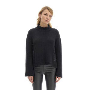 Sveter La Martina Woman Sweater Soft Wool Čierna 3
