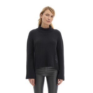 Sveter La Martina Woman Sweater Soft Wool Čierna 4