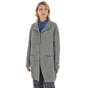 Sveter La Martina Woman Cardigan Alpaca Blend Šedá 4