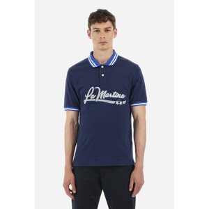 Polokošeľa La Martina Man Polo S/S Cotton Jersey Modrá M