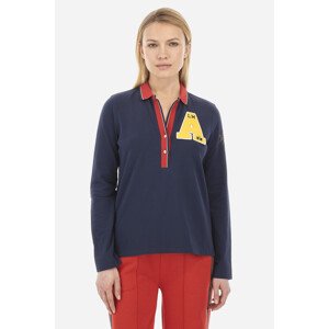 Polokošeľa La Martina Woman Polo L/S Piquet Stretch Modrá 3