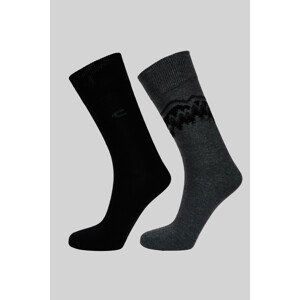 Ponožky Camel Active Camel Men Socks Mountain 2Er Čierna 39/42