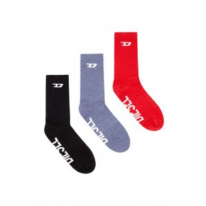 Ponožky Diesel Skm-Ray-Threepack Socks Rôznofarebná S