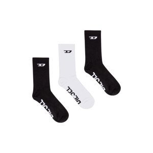 Ponožky Diesel Skm-Ray-Threepack Socks Čierna S