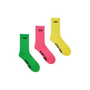 Ponožky Diesel Skm-Ray-Threepack Socks Rôznofarebná M