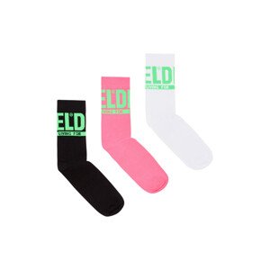 Ponožky Diesel Skm-Ray-Threepack Socks Rôznofarebná M