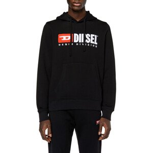 Mikina Diesel S-Ginn-Hood-Div Sweat-Shirt Čierna S