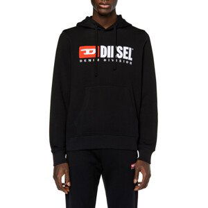 Mikina Diesel S-Ginn-Hood-Div Sweat-Shirt Čierna M