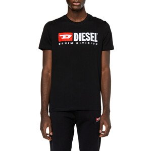 Tričko Diesel T-Diegor-Div T-Shirt Čierna S