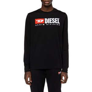 Tričko Diesel T-Just-Ls-Div T-Shirt Čierna Xl