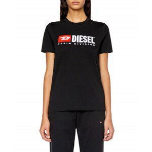 Tričko Diesel T-Reg-Div T-Shirt Čierna Xs