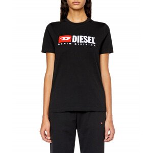 Tričko Diesel T-Reg-Div T-Shirt Čierna S