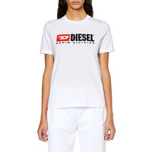 Tričko Diesel T-Reg-Div T-Shirt Biela M