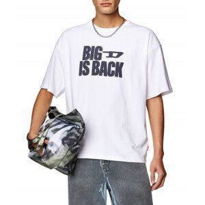 Tričko Diesel T-Boxt-Back T-Shirt Biela M