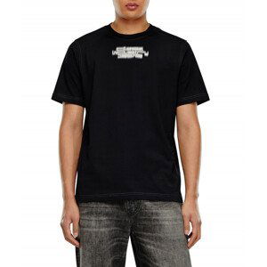 Tričko Diesel T-Just-Slits-N6 T-Shirt Black4