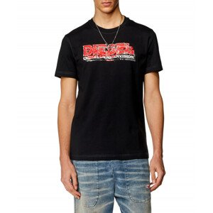 Tričko Diesel T-Diegor-K70 T-Shirt Čierna Xl