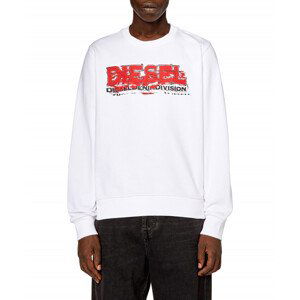 Mikina Diesel S-Ginn-K40 Sweat-Shirt Biela M