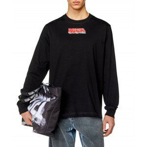 Tričko Diesel T-Just-Ls-K2 T-Shirt Čierna Xxl