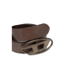 Opasok Diesel Oval D Logo B-1Dr Belt Hnedá 85