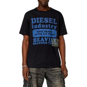 Tričko Diesel T-Just-N9 T-Shirt Čierna M