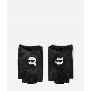 Rukavice Karl Lagerfeld K/Ikonik 2.0 Fingerless Glove Čierna M