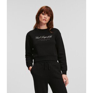 Mikina Karl Lagerfeld Hotel Karl Sweatshirt Čierna M