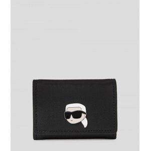 Peňaženka Karl Lagerfeld K/Ikonik 2.0 Leather Sm Fl Wlt Čierna None