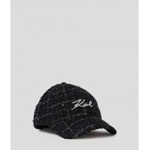 Šiltovka Karl Lagerfeld K/Signature Boucle Cap Čierna None